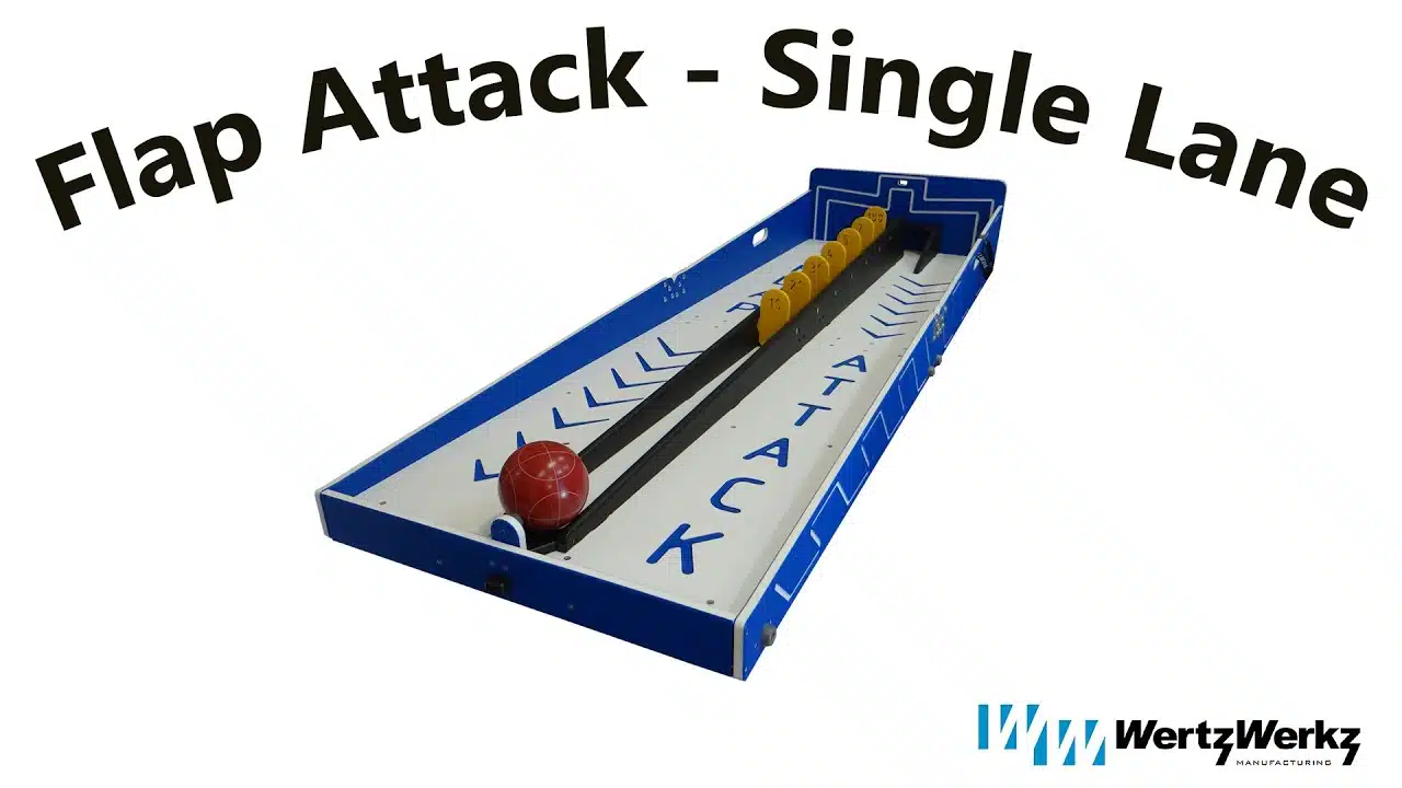 Flap Attack LED arcade tower rental at a Frisco bar mitzvah reception