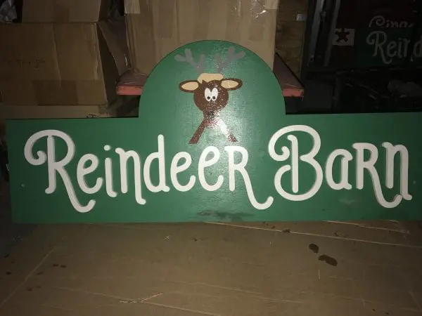 Christmas party rental setup in the Dallas Fort Worth area