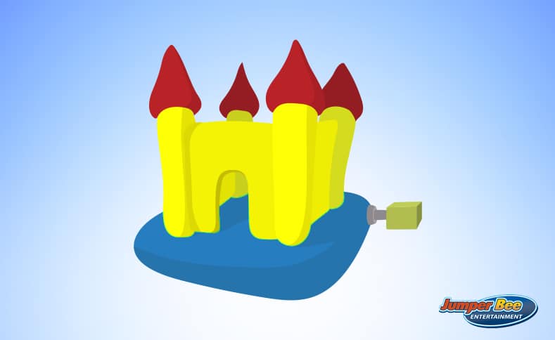 Inflatable House Illustration