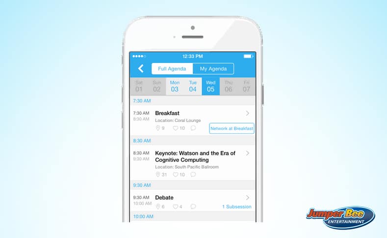 Example Networking App