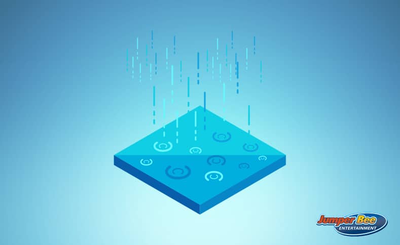 Raining Illustration