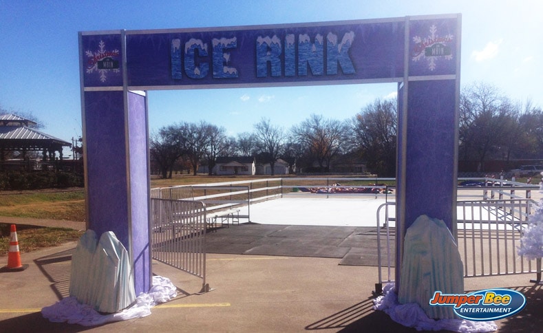 Synthetic Ice Rink