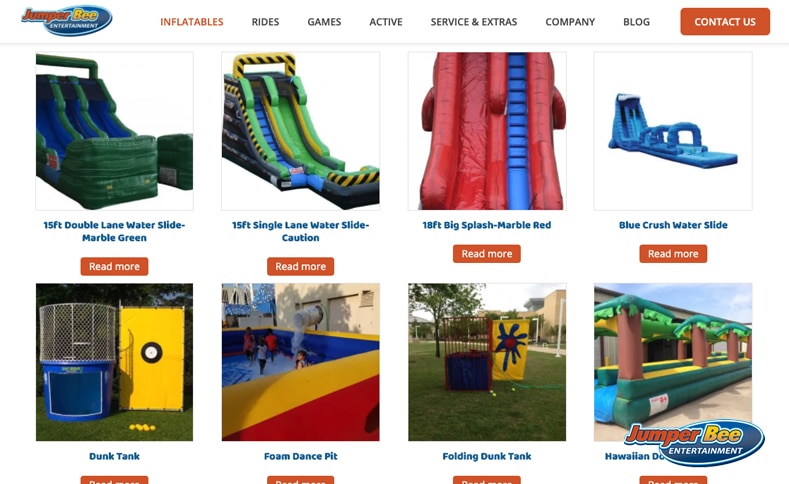 JumperBee Water Slides