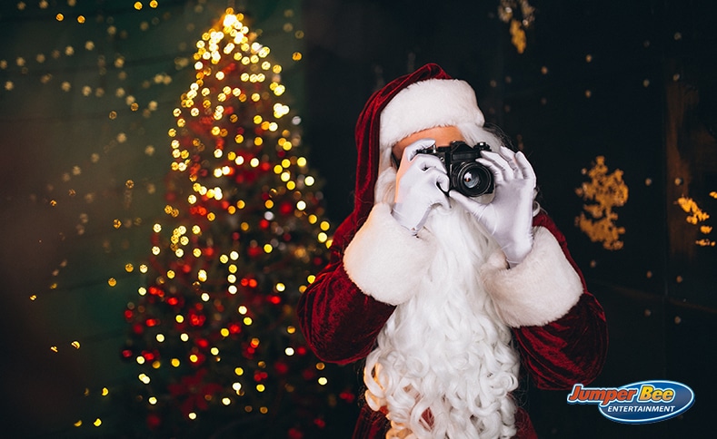 Santa Taking Photo