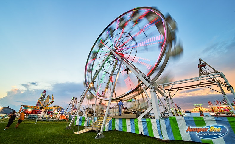 How Much Power Does a Rented Carnival Ride Require